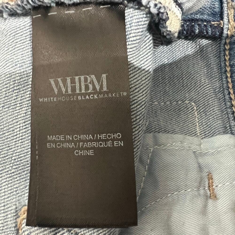 White House Black Market Mid Rise Girlfriend Everyday Soft Jeans | Womens Size 4 - Picture 9 of 15
